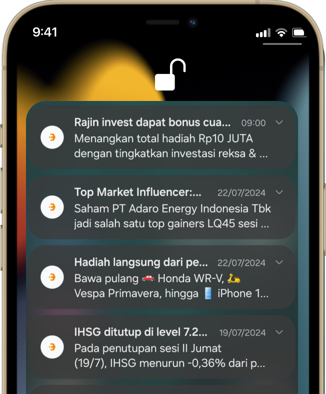 Push to mobile apps